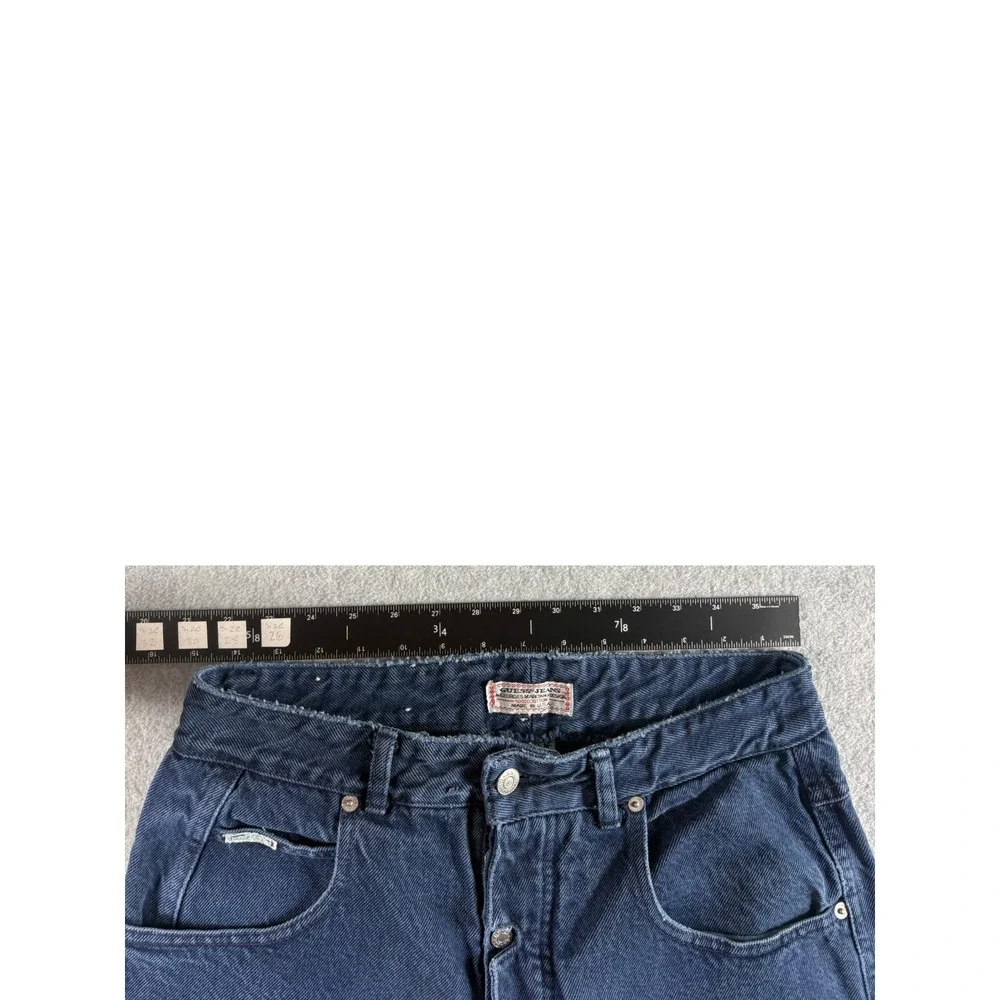 VTG Guess Georges Marciano Jeans Mens 32 Blue Denim Dark Washed Relaxed Straight